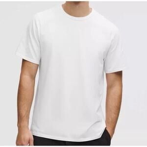 Lululemon Men’s Fundamental Tee Cotton Classic Short Sleeve T-Shirt Athletic